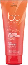 Schwarzkopf - BC Bonacure - Sun 3-In-1 Scalp Hair & Body Cleanse - 200 ml