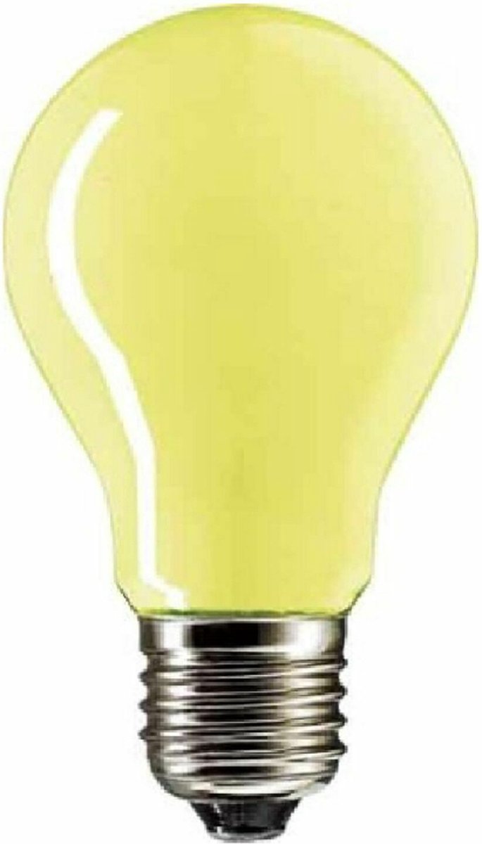 PHILIPS Standaard Lamp Geel 15w E27 A55 Peer 1000h 230v 114 lumen bol