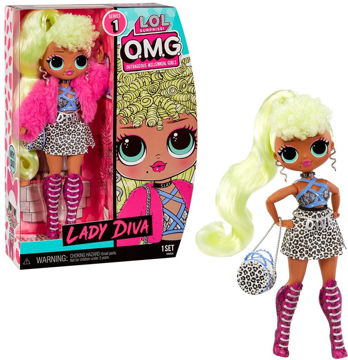 L.O.L. Surprise! OMG Core Doll Series- Lady Diva