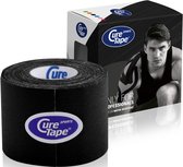 CureTape® Sports - Zwart - Kinesiotape - Extra kleefkracht - 5 cm x 5 m |  bol.com