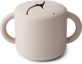 Mushie - Siliconen Snack Cup - Ivory