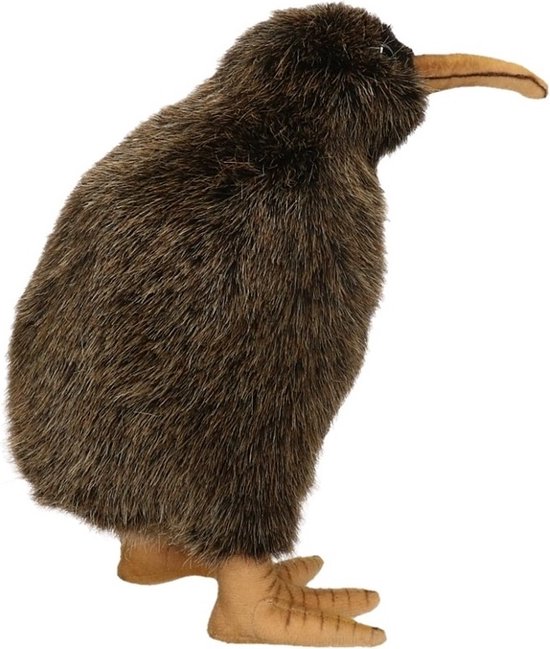 Hansa pluche kiwi knuffel 20 cm bol