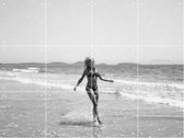 IXXI Brigitte Bardot a Buzios (Brasil) - Wanddecoratie - Vintage - 80 x 60 cm