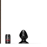 All Black Steroïd - The Kettlebell Dildo - 16.5 cm x 9.5 cm - Anaalplug - Buttplug - Anal Toys - Seksspeeltje - Sex Toy