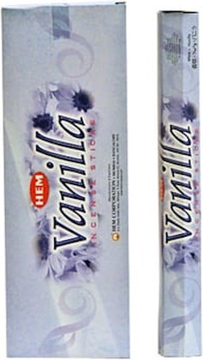 Wierook HEM Vanilla (Vanille) (3 stuks)
