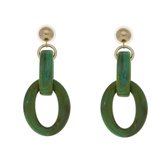 Camps & Camps  Bold Round Chunky Chain Oorhangers 2L611_FN Fluid Nature
