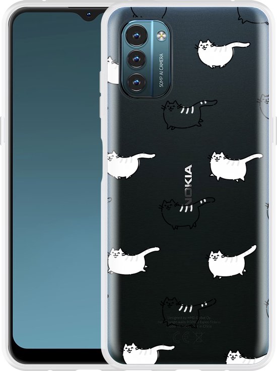Nokia G11/G21 Screenprotector Full Screen Zwarte Rand