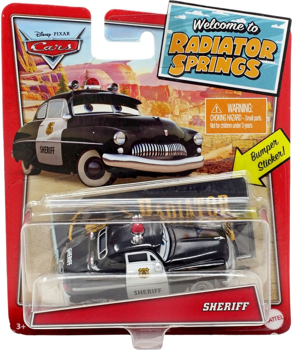 Disney Cars auto Sheriff politiewagen - Radiator Springs - schaal 1:55