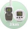 Luvion Icon Long Range - PMR babyfoon - 3km bereik