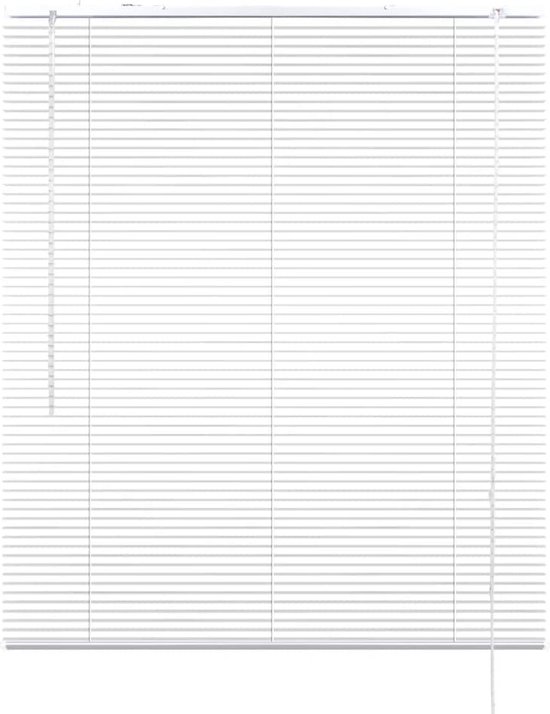vidaXL Jaloezie Aluminium 140 x 220 cm Wit