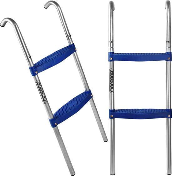 Deuba Ladder Trampoline - 90cm 2 Treden Ophanghaken - Kunststof