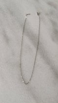 Marie-Lin Jewelry - minimalistische ketting - zilver - rvs