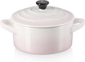 LE CREUSET - Aardewerk - Mini braadpan 10cm 0,25l Shell Pink
