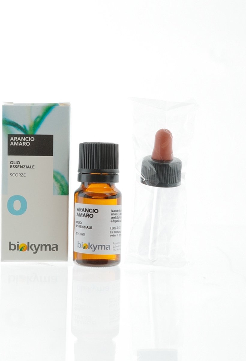 Goedkoopste Zure Sinaasappel Extra zuivere Essentiële Olie 100 natuurlijk 10 ml Biokyma - voor Aromatherapie, Verdamping, Massage en intern gebruik.