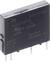 Panasonic Halfgeleiderrelais AQG22124 2 A Schakelspanning (max.): 264 V/AC Schakelend bij overbelasting 1 stuk(s)