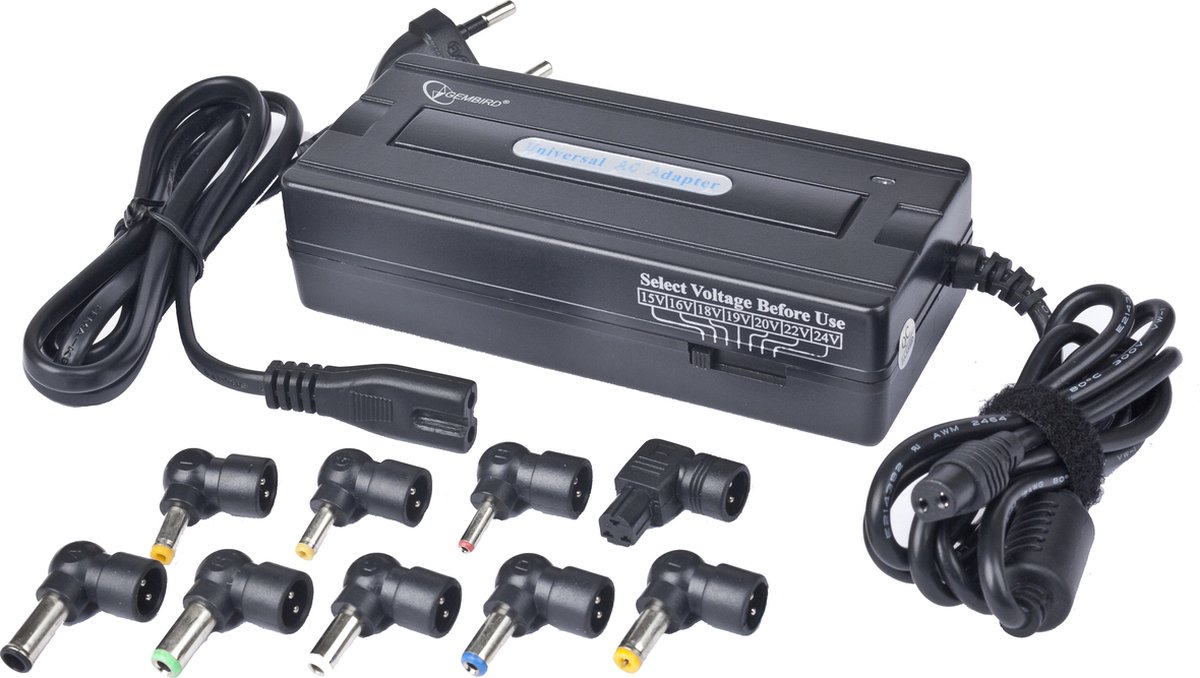 Image of Gembird NPA-AC1-GS - Voedingadapter universeel, 90 W
