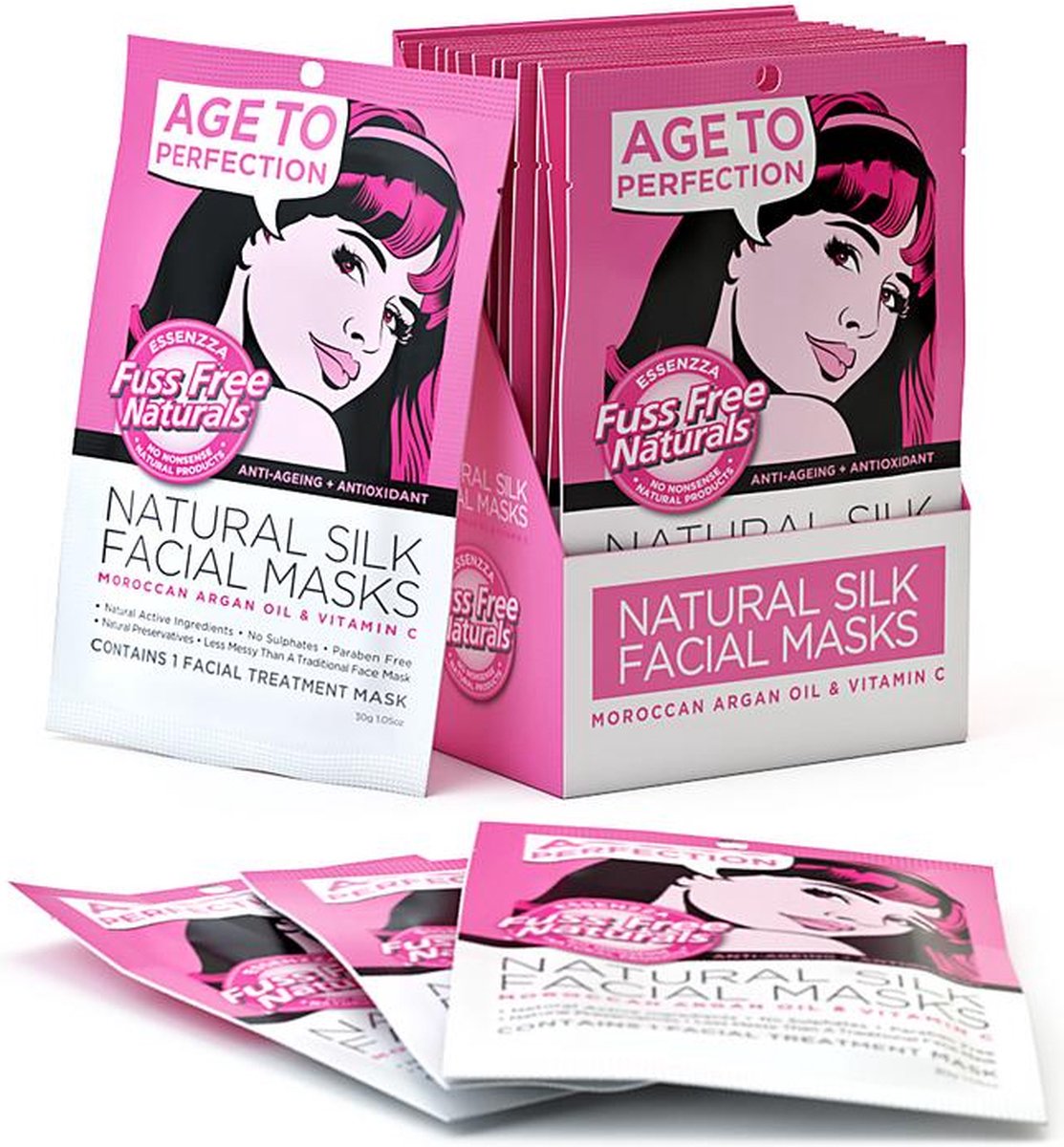 Fuss Free Nat Face mask anti aging anti oxidant 1st