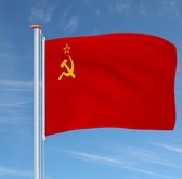 Jumada - Vlag Sovjet-Unie - Rusland - Landen - Vlaggen - 90 x 150 cm - Rood