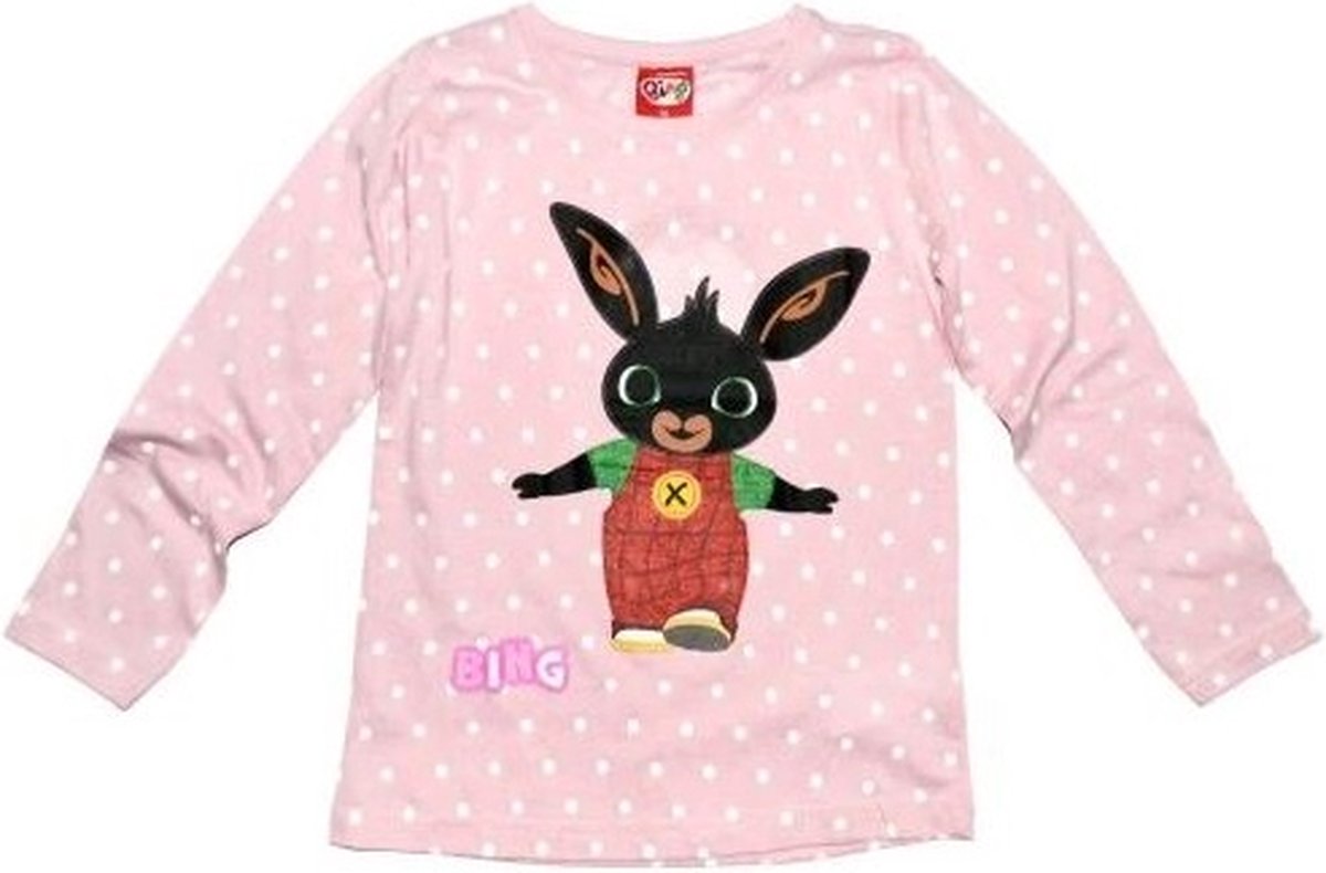 Bing Bunny - longsleeve Bing Bunny - meisjes - maat 116