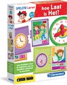 Afbeelding van het spelletje Clementoni Leerspel Hoe Laat Is Het? - Leerspel - leer klok lezen - Kinderspel