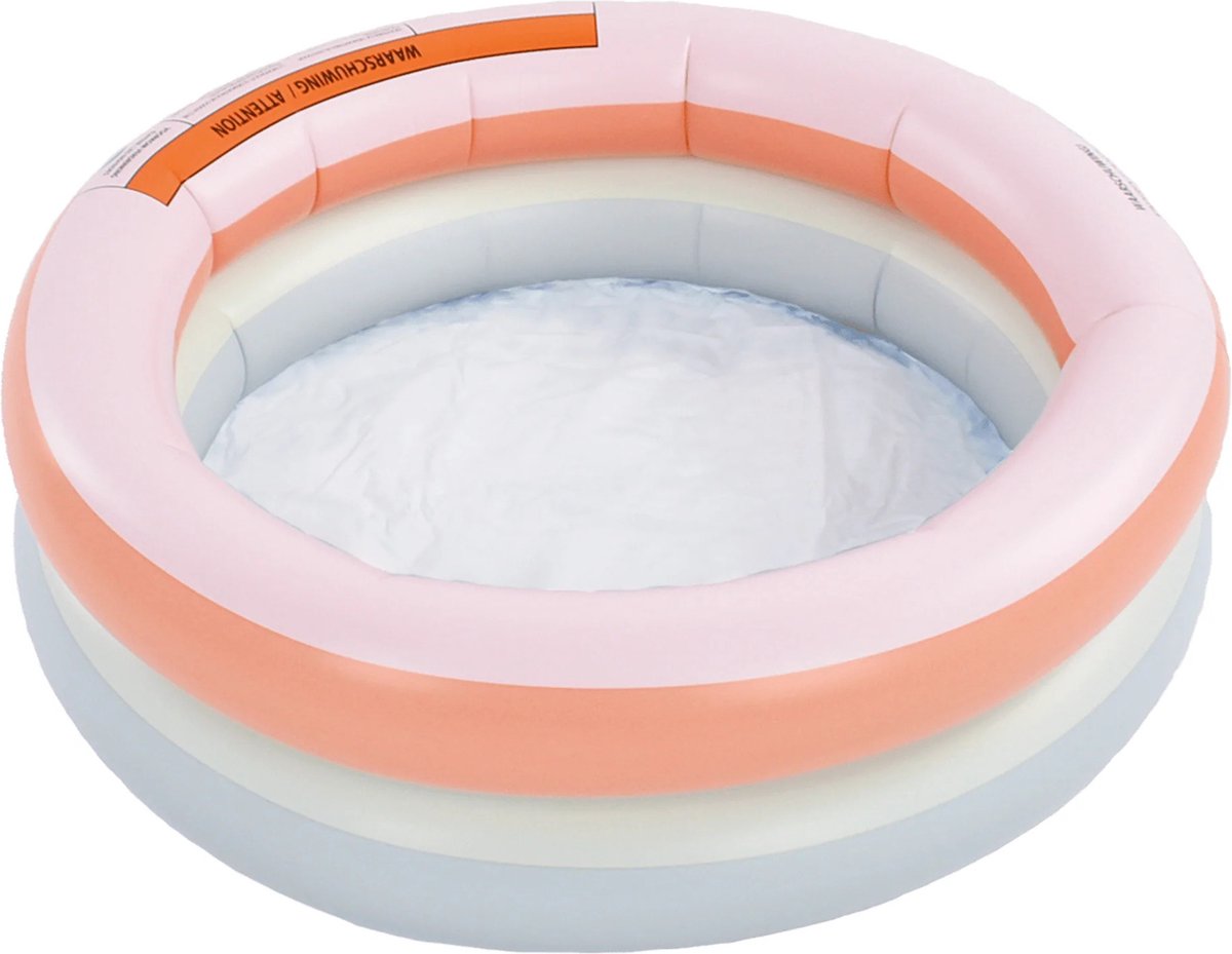 Swim Essentials - Babyzwembad regenboog - Zwembadje - Kinderzwembad - Opblaasbaar - Ø 60 cm - Baby - Jongens - Meisjes - 1 tot 3 jaar - PVC - multicolor