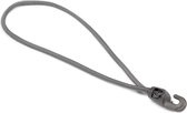Élastique Span - Boucle avec crochet | 25 pièces | Gris | Longueur: 40 cm | Très élastique et résistant à l'usure