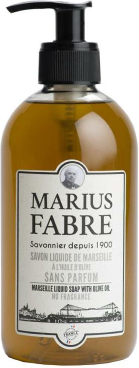 Marius Fabre Soap Without Perfume With Pump, 400 Ml