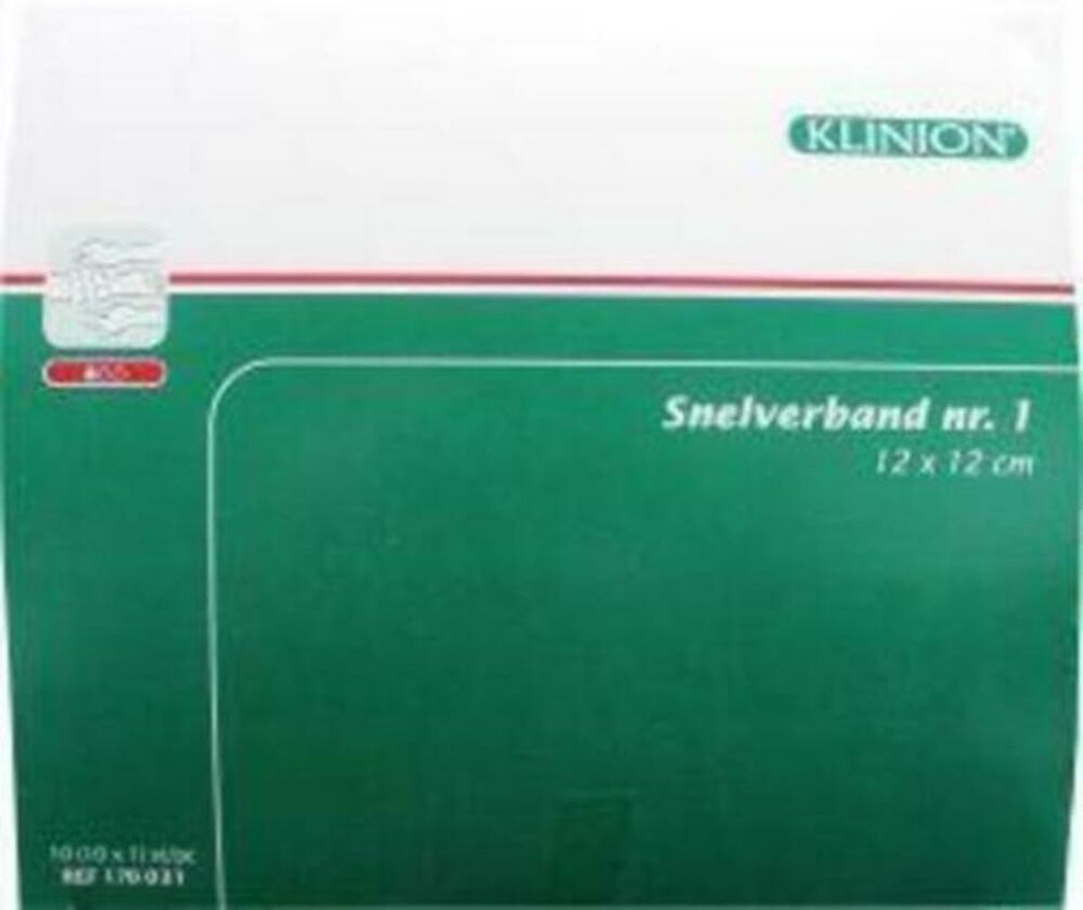 Klinion Snelverb Nr 1 12X12Cm