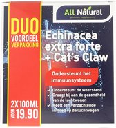 All Natural Echinacea Extra Forte & Cats Claw Duoset 200ML