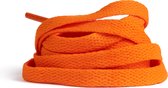GBG Sneaker Veters 160CM - Oranje - Orange - Schoenveters - Laces - Platte Veter