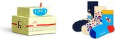 Happy Socks kids giftbox 3P sokken astronaut multi - 7-9jaar