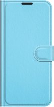 Mobigear Telefoonhoesje geschikt voor TCL 20L Plus Hoesje | Mobigear Classic Bookcase Portemonnee | Pasjeshouder voor 3 Pasjes | Telefoonhoesje voor Pinpas / OV Kaart / Rijbewijs - Blauw