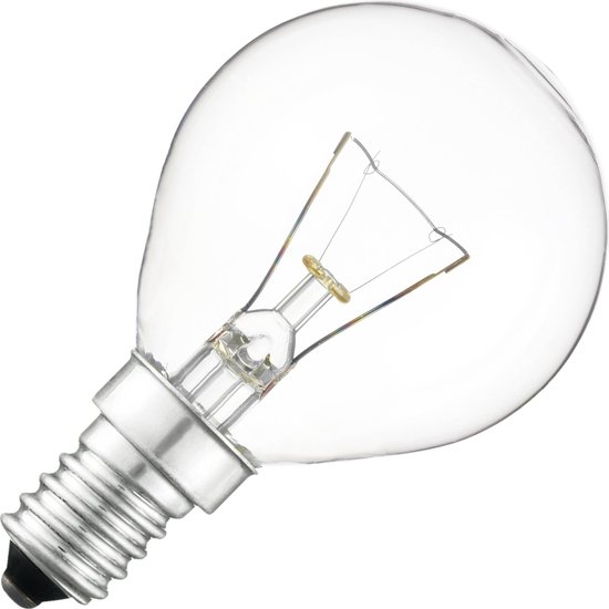 Gloeilamp kogellamp | kleine fitting e14 | 40w