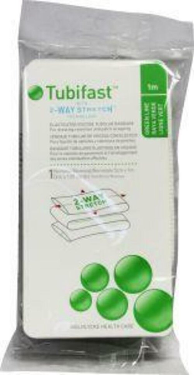 Tubifast - Green Line 5cm X 1m - Small & Medium Limbs