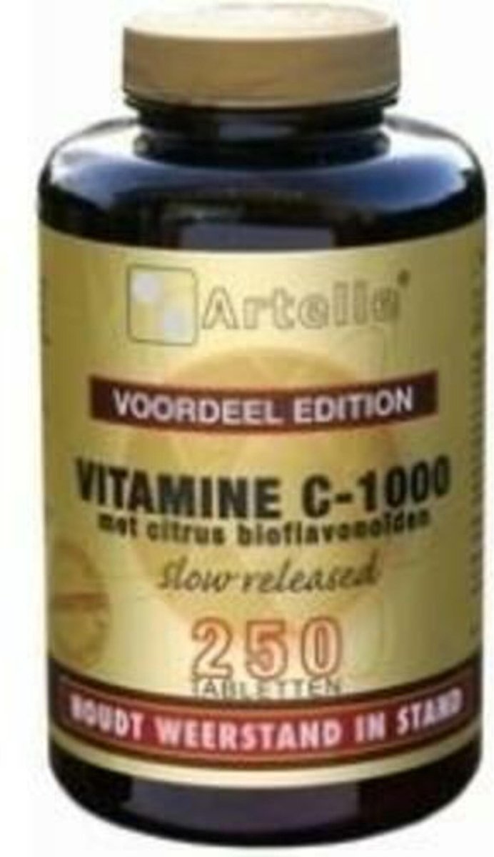 Artelle Vitamine C-1000 Met Bioflavonoïden - 250 tabletten - Vitaminen