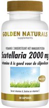 Golden Naturals Scutellaria 2000mg (30 veganistische capsules)