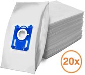 20x Stofzuigerzakken voor Philips S-Bag 3-D Vervanging Synthetisch Stofzakken classic long performance stofzuigzakken, fc8021/03, fc8021/05, performer compact zakken, performer active, powerlife - AEG gr201s, gr201sm, vx6 x force - PH86