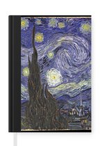 Carnet - Carnet d'écriture - Nuit étoilée - Vincent van Gogh - Carnet - Format A5 - Bloc-notes