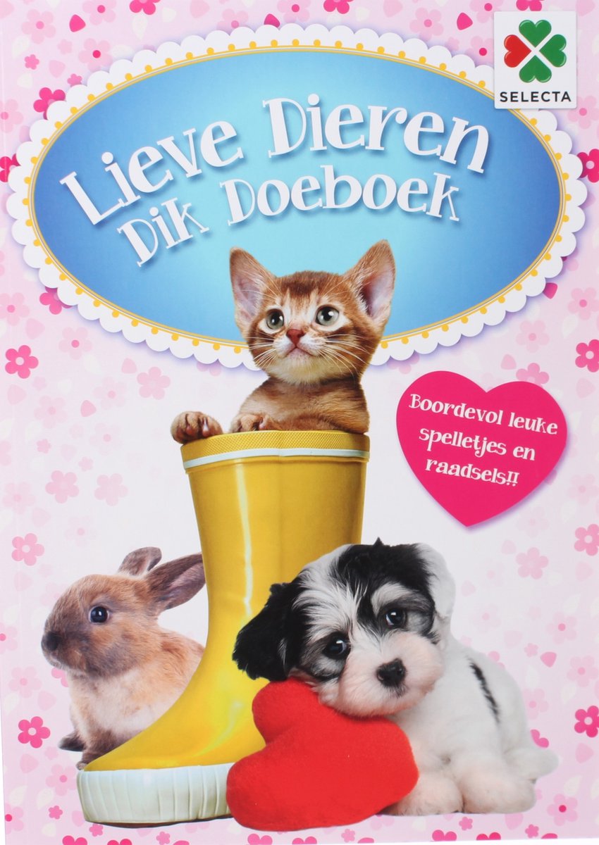 Selecta Lieve Dieren Dik Doeboek - Selecta