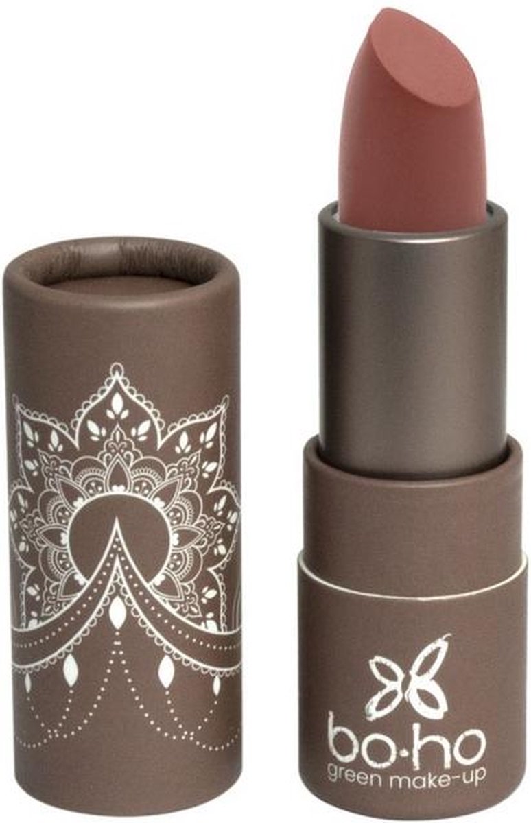 Boho Cosmetics Lipstick dark nude mat 113 3.5g