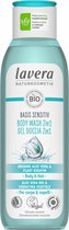 Lavera - Basis Sensitiv douchegel/body wash 2-in-1 EN-I - 250 Milliliter