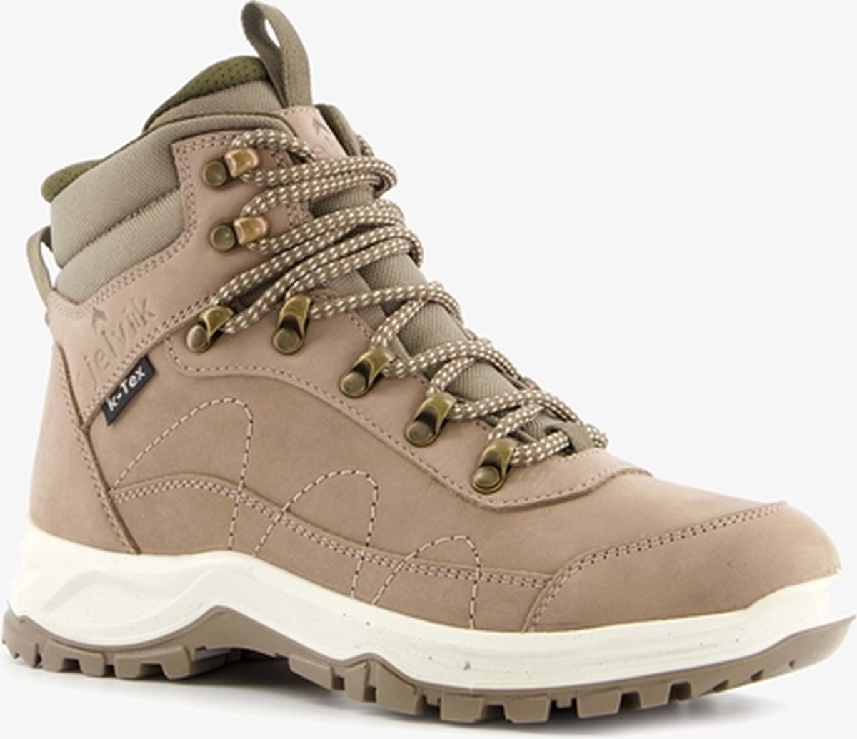 Kjelvik dames wandelschoenen categorie B Beige Maat 37 Uitneembare zool bol