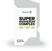 Body & Fit Super Magnesium Complex - 100% Magnesium Tabletten - Vitaminen en Mineralen - Sportsupplement - 60 Tabletten