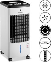 Monzana Ventilateur de climatisation mobile Refroidisseur d'air Ioniseur Purificateur d'air 4 fonctions