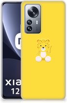 Hippe Hoesjes Xiaomi 12 Pro Telefoon Hoesje Baby Leopard