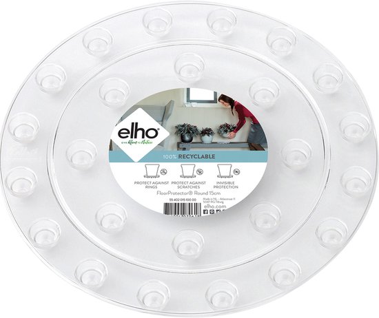 ik heb nodig Is revolutie Elho Floorprotector Rond 18 - Accessoires voor Binnen - Ø 18.0 x H 1.5 cm  -... | bol.com