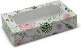 Fleurige sweetsbox - 23 x 12,5 x 5 cm (10 stuks)