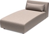 Bubalou ligbed voor buiten | Icon Daybed Light Taupe | Weerbestendig | 365 dagen per jaar buiten