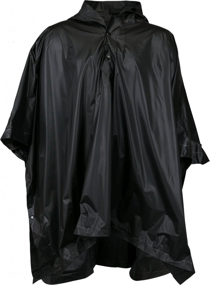 regenponcho voor kinderen Kleur zwart/ in 8 verschillende kleuren