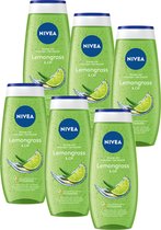 NIVEA Love Outdoors Lemon & Oil Douchegel - 6 x 250 ml - Voordeelverpakking